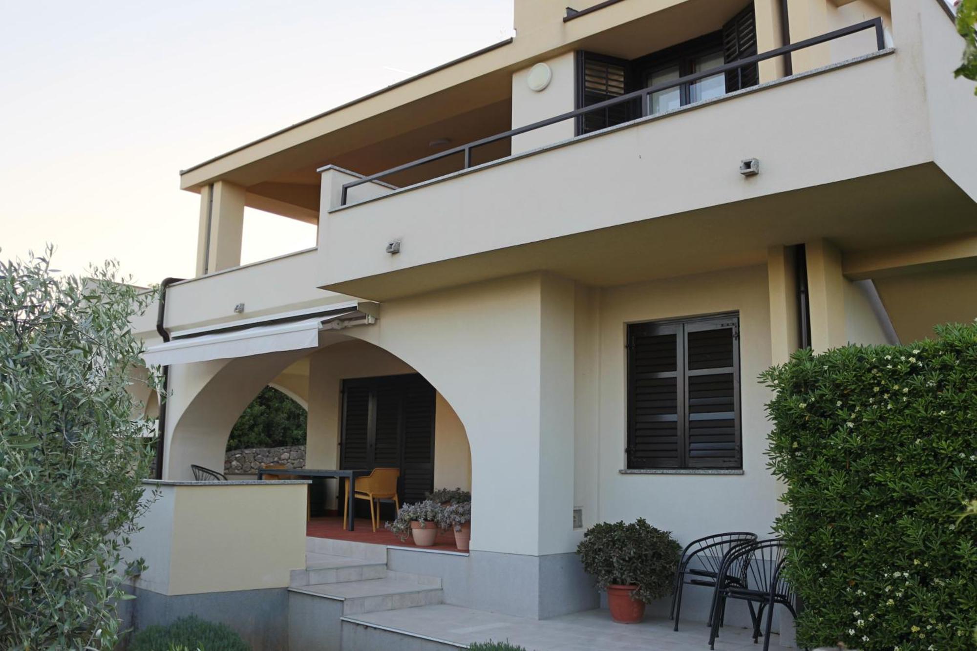 Apartman Mariolina Крк Экстерьер фото